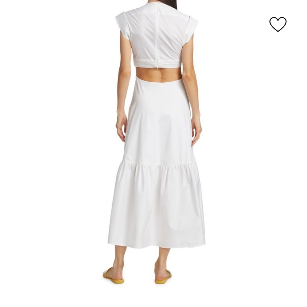 ALC Elegant White Maxi Dress - Picture 3 of 5